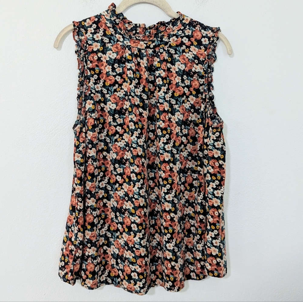 Torrid Set Of 5 Blouses and Tanks Woven Colorful Size 1 - Picture 8 of 11